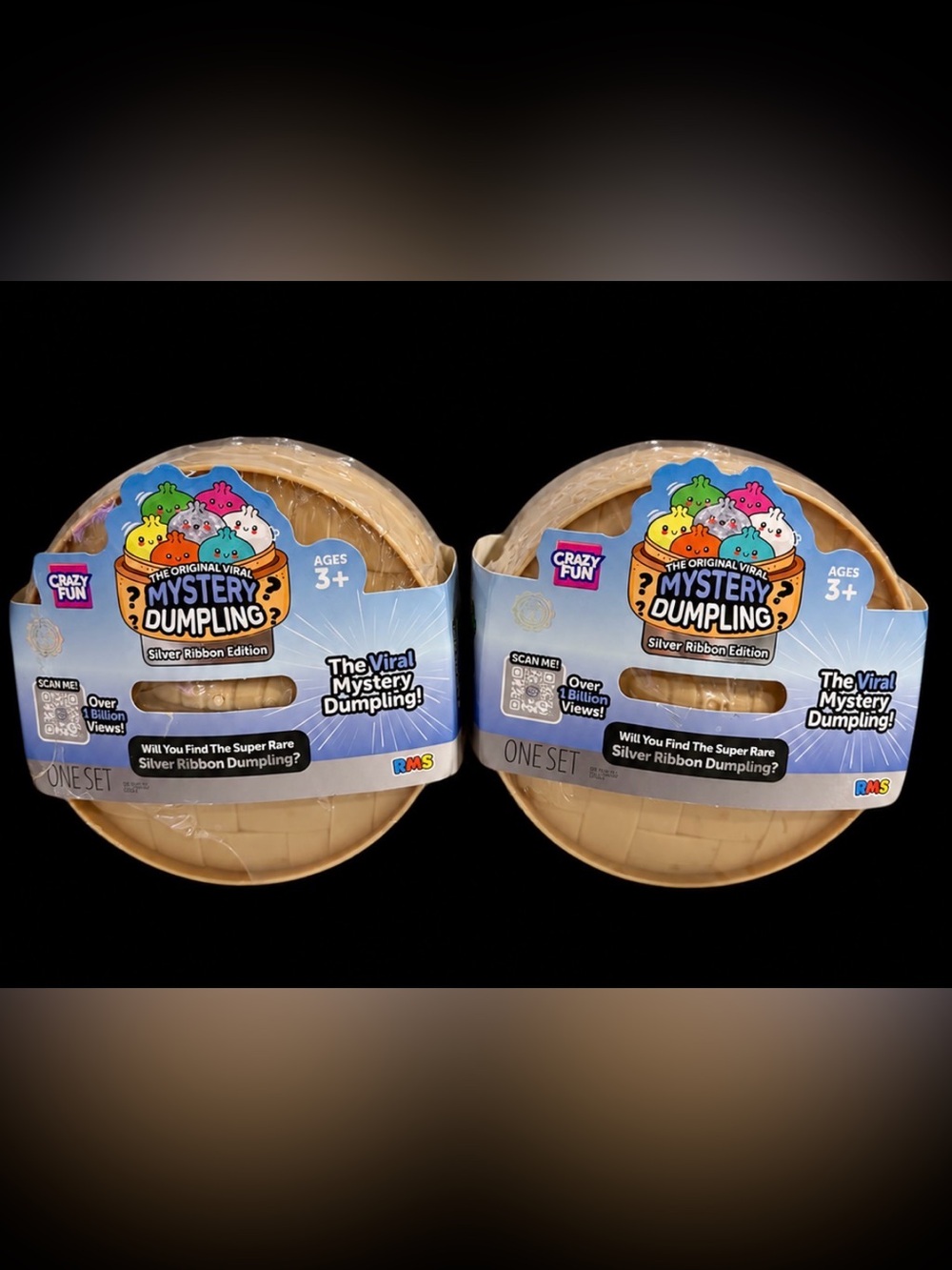 *BRAND NEW* RMS Mystery Dumpling Silver Ribbon Edition — Lot of 2
